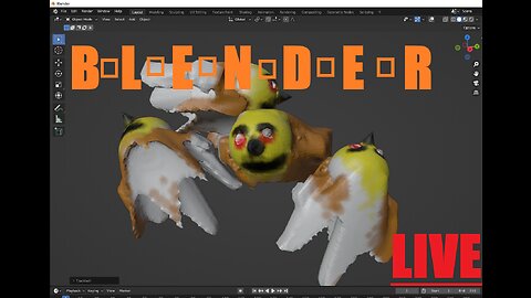 Blender 3d Modelling LIVE ***STREAM***