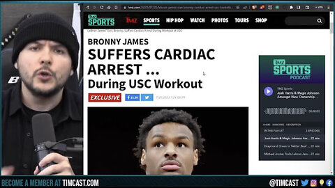 Lebron James 18 Year Old Son Suffers CARDIAC ARREST During Practice