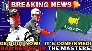 💥 UNEXPECTED BOMB! NOBODY EXPECTED THIS! ROCKED THE CROWD! 🚨GOLF NEWS!