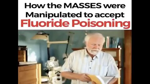 Fluoride In The Water Is Poison