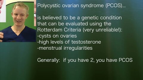 Paul Mason10: PCOS, while genetic, can be helped with keto diet. Myoinositol & folate may also help.