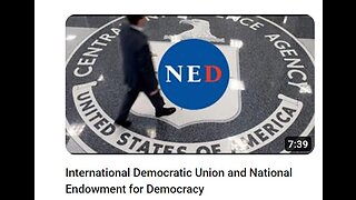 International Democratic Union and National Endowment for Democracy