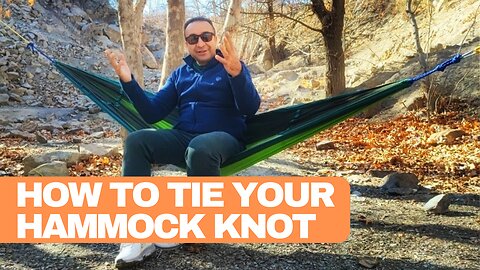 how to tie your hammock knot
