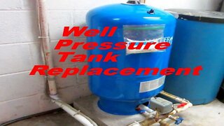 Well Pressure Tank Replacement