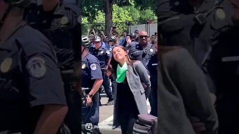 AOC Escorted Away from the Supreme Court | #Shorts