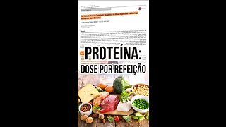 PROTEÍNA: SAIBA A DOSE PARA MELHORES RESULTADOS