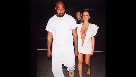 YE and Bianca on a night out.