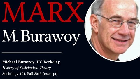 Marx Summary by Michael Burawoy (UC Berkeley)