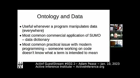ActInf GuestStream #032.1 ~ Adam Pease "A Neuro-Symbolic Approach to Language Understanding"