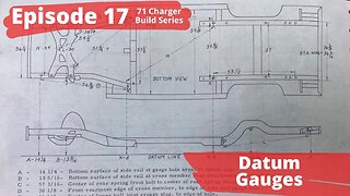 1971 Dodge Charger Build - Episode 17 Datum Gauges
