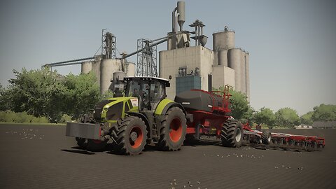 Farming Simulator Claas Axion 920 & Horsch EVO 12.375 | Elmcreek | Engine Sound