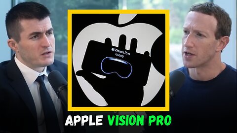 Mark Zuckerberg on Apple Vision Pro New Lex Fridman Podcast