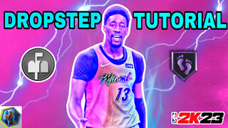 How to do a DROPSTEP in NBA 2K23