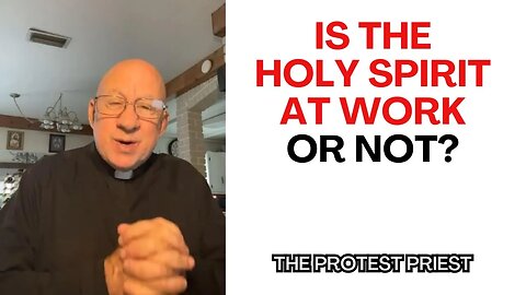 Are we in or are we out? Is the Holy Spirit at work or not?