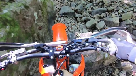 Trials Training Center, Creek Bed on the KTM - Tennessee KnockOut TKO 2021 Practice Video #2