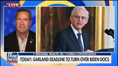 Rep Mike Waltz: DOJ Will Protect Biden No Matter What