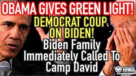 Obama Gives Green Light! Democrat Coup On Biden - Biden Family Immediately Called To..