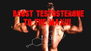 Testosterone Super Subliminal Boost Testosterone TO THE MAX!!!