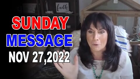 AMANDA GRACE TALKS (11/27/2022) 🕊️ SPECIAL PROPHETIC MESSAGE FROM THE LORD!