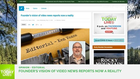 Founder’s vision of video news reports now a reality