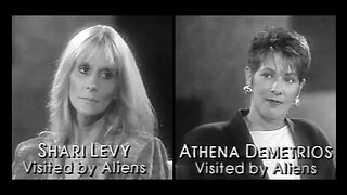 Visited by aliens: Shari Levy and Athena Demetrios talk about their experiences, Philip Klass reacts