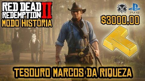 Red Dead Redemption 2 - Tesouro Marcos da Riqueza