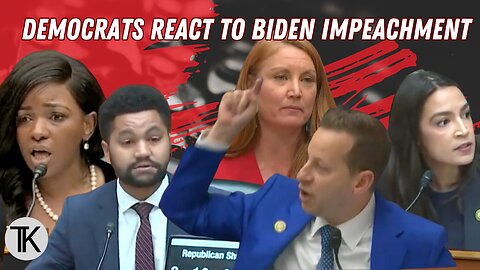 Democrats FURIOUS Over Biden Impeachment