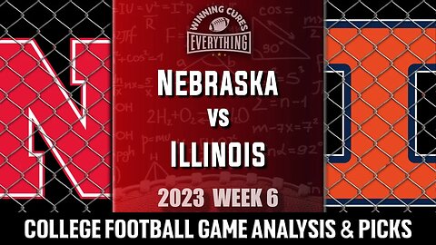 Nebraska vs Illinois Picks & Prediction Against the Spread 2023 College Football Analysis