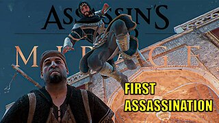 Basim First Assassination | Assassin's Creed Mirage Blind Playthrough [4]