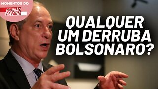 Ciro Gomes afirma que teria derrotado Bolsonaro em 2018 | Momentos do Reunião de Pauta