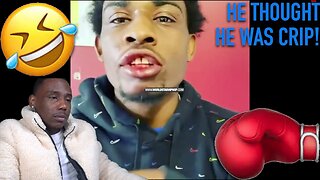 A NEW YORK CRIP RAN INTO HIS OPPS THEN THIS HAPPENED...!(REACTION)