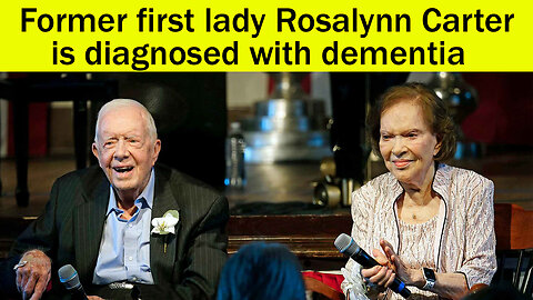 Former first lady Risalynn Carter is diagnosed with dementia | Risalynn Carter