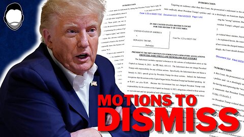 Trump's MOTHERLODE of Dismissal Filings