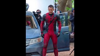 RYAN REYNOLDS ON SET OF DEADPOOL3