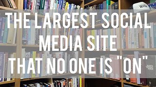 The Largest Social media site that no one is on