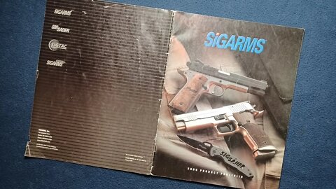 Vintage CATALOG REVIEW : SIGARMS 2006 PRODUCT PORTFOLIO