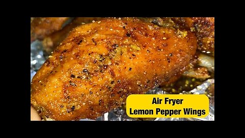 Quick And Easy Air Fried Cajun Chicken With Lemon Pepper