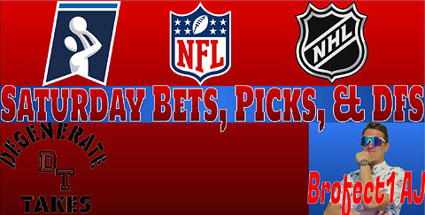 Saturday Bets: College Hoops, NFL Super Wildcard Weekend, NHL