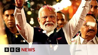 India election: Narendra Modi set for thirdterm but opposition still to concede | BBC News