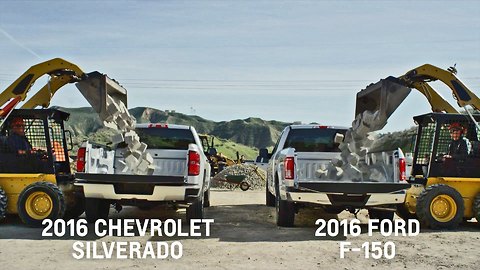 BED TESTS: Chevrolet Silverado vs. 2016 Ford F-150
