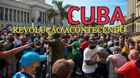 DOMINGÃO DE REVOLUÇÃO PELAS RUAS EM CUBA