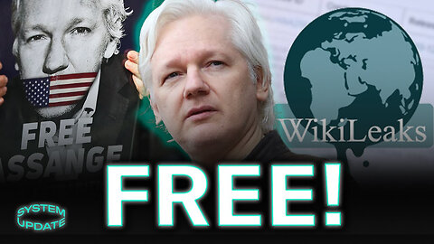 JULIAN ASSANGE IS A FREE MAN