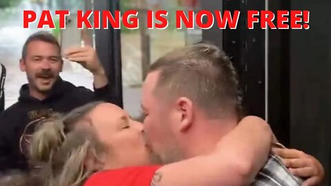 Video Footage of Pat King's Release from Jail