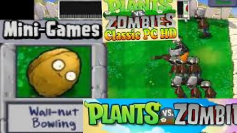 Minigames Wall-nut Bowling 2 Plants vs zombies