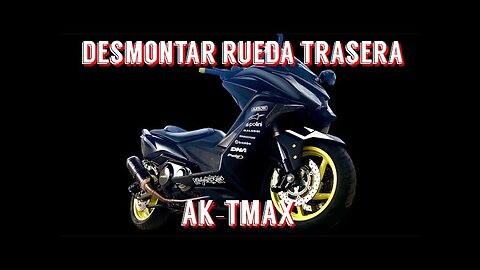 Desmontar RUEDA trasera | Kymco AK 550 | Tmax