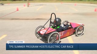 TPS summer program hosts electric car race