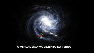 O verdadeiro movimento da terra na imensidão do cosmos