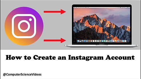 How to CREATE an Instagram Account Using a Mac / Desktop Computer - Basic Tutorial | New