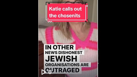 Katie Hopkins calling out the chosenits. #OyVey