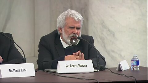 Dr. Robert Malone at Senator Ron Johnson's Meeting 012422